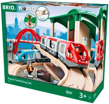 Brio επιβατικό τρένο με σταθμό