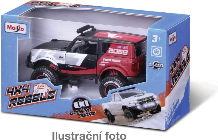 Maisto 4x4 Rebels μοντέλο εκτός δρόμου αυτοκινήτου