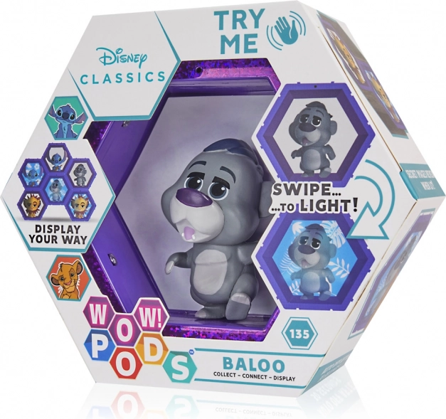 Φωτιζόμενη συλλεκτική φιγούρα WOW POD DISNEY Classic – Μπαλού