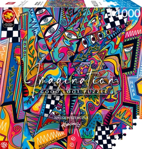 GOOD LOOT Puzzle Imagination: Nikodem Szewczyk Krabonszcz – Πραγματικά προσπαθώ, 1000 κομμάτια
