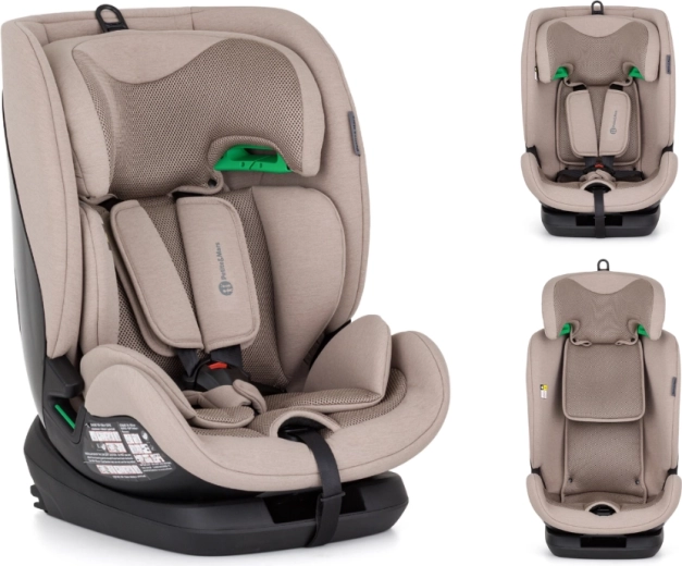 Παιδικό κάθισμα αυτοκινήτου Petite&Mars Prime Pro i-Size tan brown air 76–150 cm (9–36 kg)