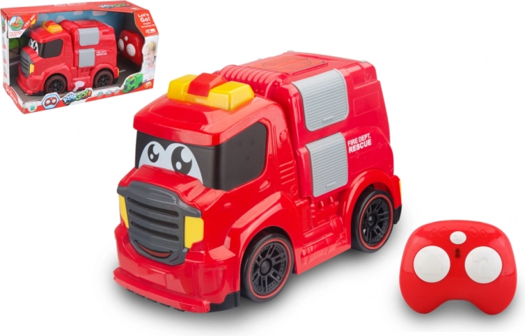 Kiddy go! πυροσβεστικό αυτοκίνητο τηλεκατευθυνόμενο με υπέρυθρο χειριστήριο