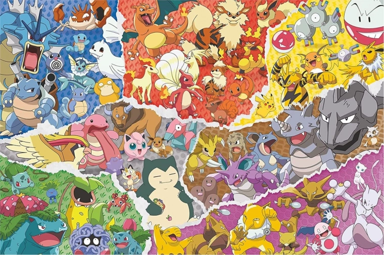 Παζλ 5000 κομματιών Pokémon