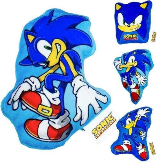 Λούτρινο μαξιλαράκι SONIC – 4 σχέδια, 15 cm