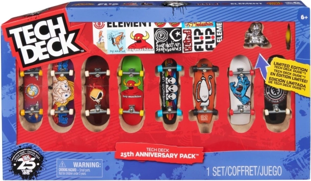 Tech Deck συλλογή 8 fingerboard για την 25η επέτειο – περιορισμένη έκδοση