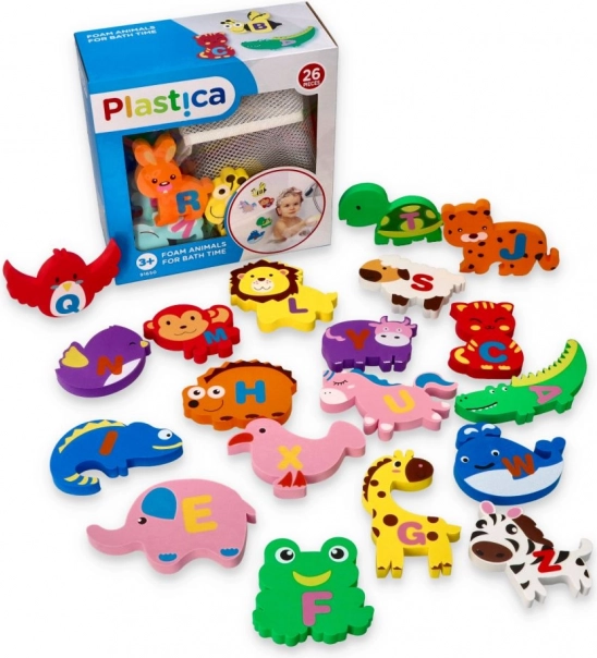 Αφρώδη ζωάκια για το μπάνιο 26 τεμ. PLASTICA