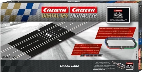 Μέτρηση ενδιάμεσων χρόνων Check Lane για πίστες Carrera Digital 132/124