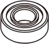 Ρουλεμάν 8 × 12 × 3,5 mm JAMARA, 6 τεμ.