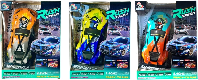 Αυτοκίνητο RC drift με τηλεχειριστήριο με φώτα, ήχους και ατμό + φορτιστής