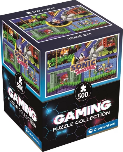 Παζλ CLEMENTONI Gaming Collection Sonic II 500 κομμάτια