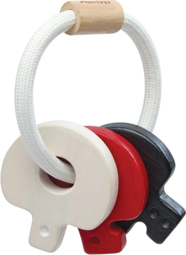 PlanToys ρατλάκι υψηλής αντίθεσης με κλειδιά