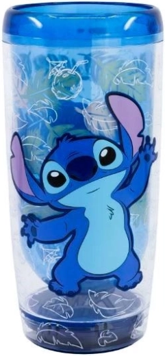 Πρέμιουμ διπλού τοιχώματος ποτήρι Stitch με Smartgrip κατά της ανατροπής - 1 τεμάχιο