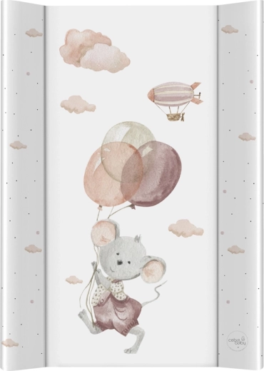 Ceba Baby μαλακή αλλαξιέρα Basic Mouse 50 × 70 cm