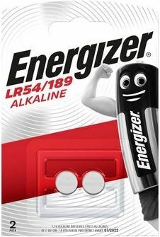 Energizer LR54/189 αλκαλικές κουμπωτές μπαταρίες 1,5 V, 2 τεμ.