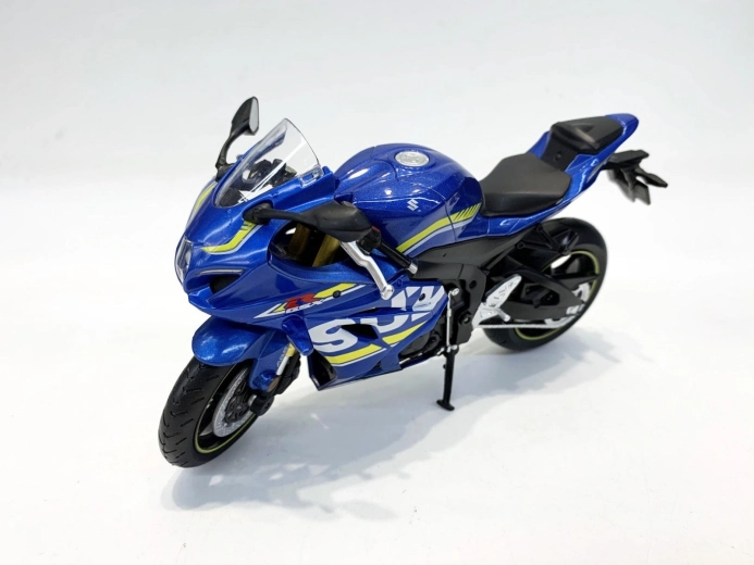 Μοντέλο μοτοσικλέτας MSZ Suzuki GSX-R1000 1:12 μπλε - 1 τεμ.