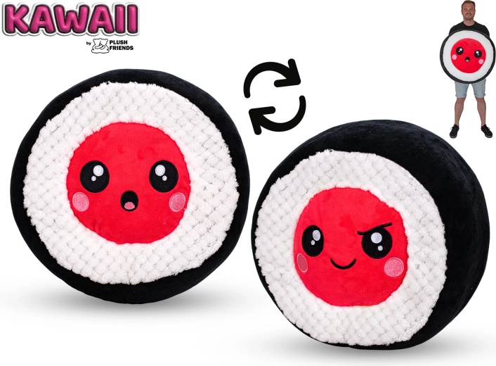 Λούτρινο σούσι τόνος 60 cm Plush Friends Kawaii