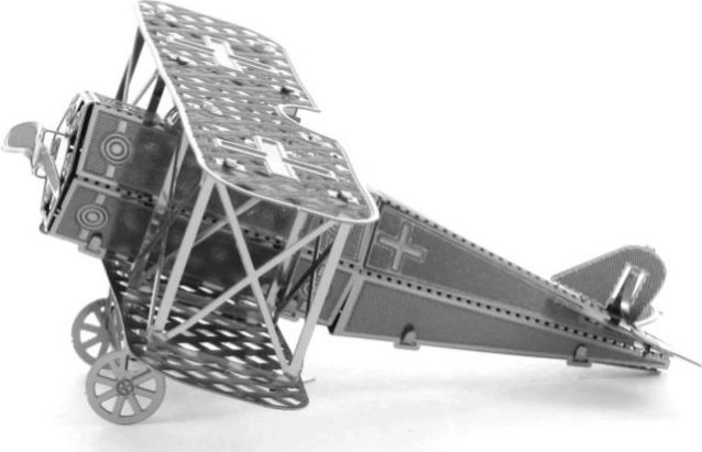 Μεταλλικό 3D μοντέλο διπλάνου Fokker D.VII – METAL EARTH