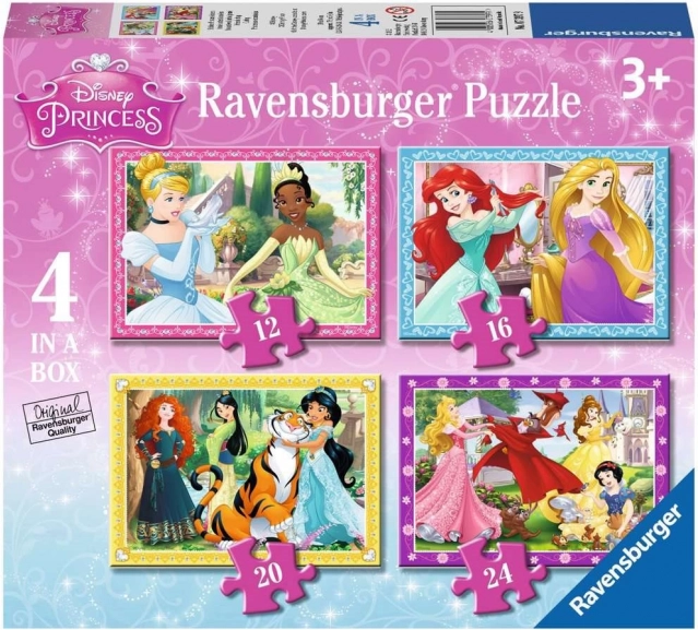 Παζλ Ravensburger Disney Πριγκίπισσες 4σε1
