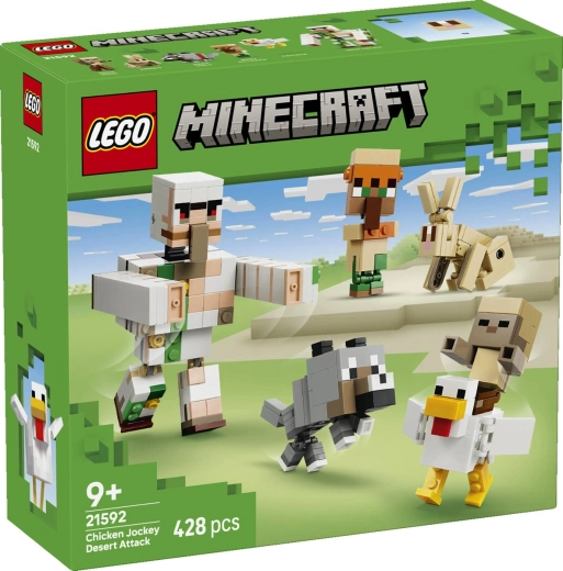 LEGO Minecraft Επίθεση του καβαλάρη κοτόπουλου στην έρημο