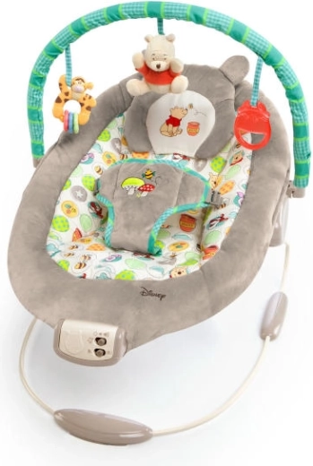 Δονητικό ρηλάξ με μελωδίες DISNEY Baby WINNIE THE POOH Dots & Hunny, 0μ+, έως 9 κιλά