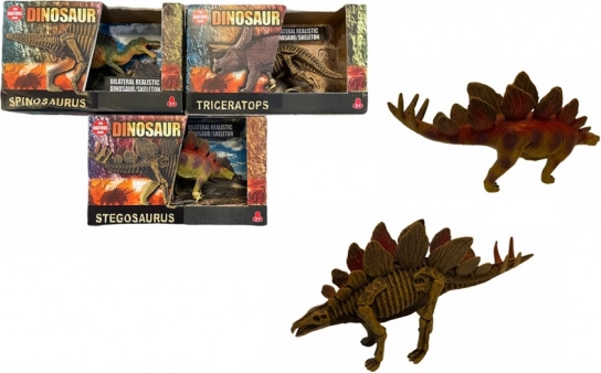Διπλής όψης δεινόσαυρος ANIMAL WORLD 23 cm