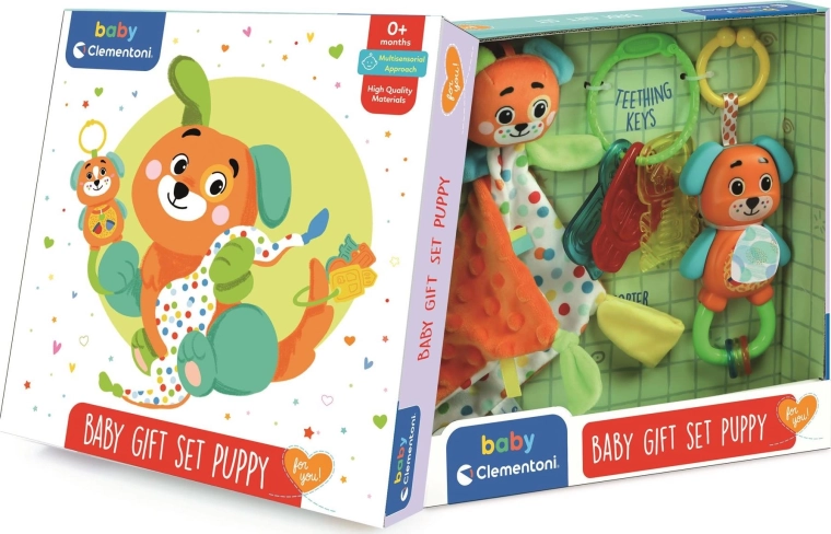 Δωροσετ για μωρά CLEMENTONI BABY – Σκυλάκι