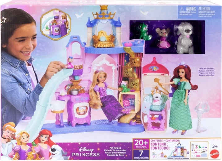 Παλάτι κατοικίδιων Disney Princess – σπιτάκι για φιγούρες και ζωάκια-φίλους