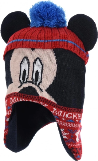 Παιδικός σκούφος Mickey Mouse με fleece επένδυση