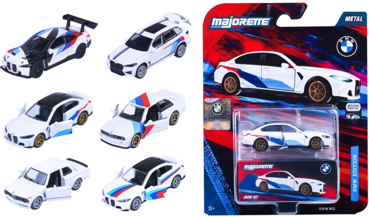 Μεταλλικό αυτοκινητάκι BMW Deluxe, διάφορα σχέδια - 1 τεμάχιο