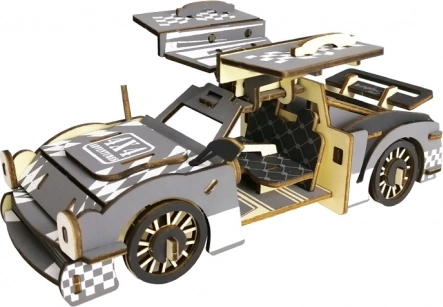Ξύλινο 3D παζλ σπορ αυτοκίνητο Woodcraft