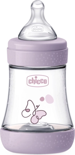 Chicco αντικολικό βρεφικό μπιμπερό Perfect5 150 ml κορίτσι, αργή ροή 0m+