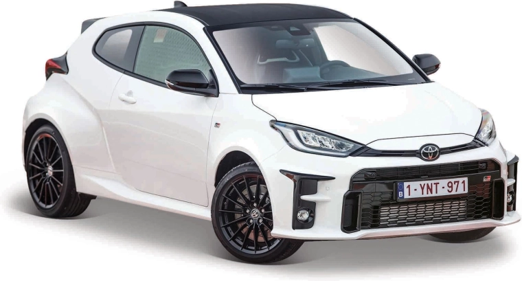 Maisto Toyota GR Yaris 2021 λευκό 1:24