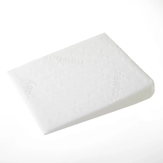 Βρεφικό μαξιλάρι – σφήνα για καρότσι NEW BABY Basic 30 × 37 cm, λευκό