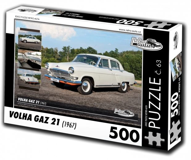 Παζλ Retro Αυτοκίνητα Volha GAZ 21 (500 κομμάτια)