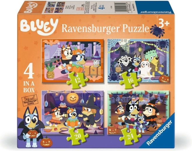 Παζλ Ravensburger Bluey Halloween 4σε1 (12, 16, 20, 24 κομμάτια)