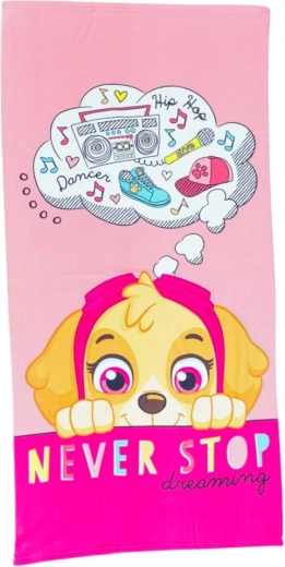 Πετσέτα μπάνιου Paw Patrol ροζ