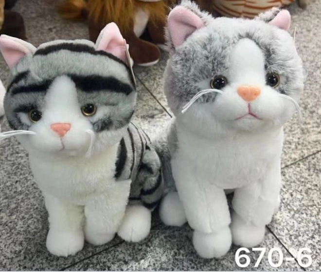 Λούτρινη γατούλα 24 cm
