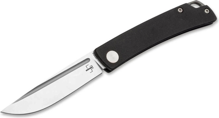 Böker Plus Celos G10 μαύρο πτυσσόμενο μαχαίρι τσέπης 6,7 cm