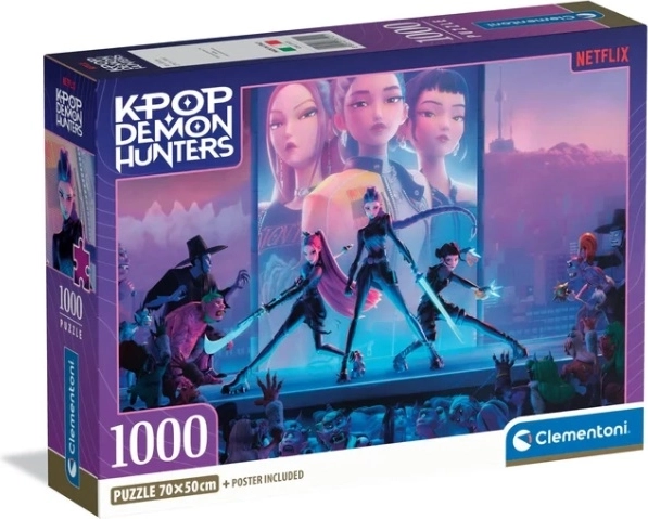 Παζλ 1000 κομματιών K‑Pop Demon Hunters