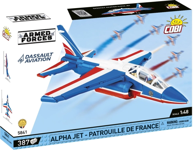 COBI armed forces Alpha Jet Patrouille de France 1:48 – κατασκευαστικό σετ (387 κομμάτια)