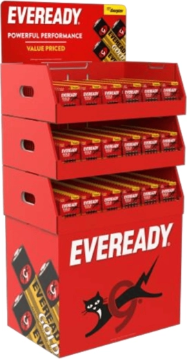 Energizer αρθρωτή επιδαπέδια βάση HK για μπαταρίες Eveready
