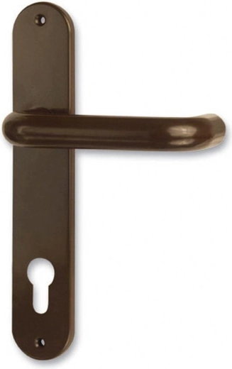 Πόμολο πόρτας STANDARD καφέ πλαστικό 72 mm