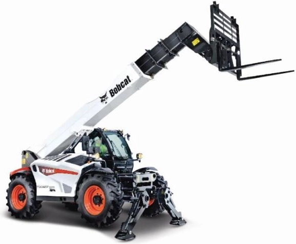 Μεταλλικό μοντέλο BBURAGO 1:50 BOBCAT T40.180SLP τηλεσκοπικός φορτωτής με περόνες