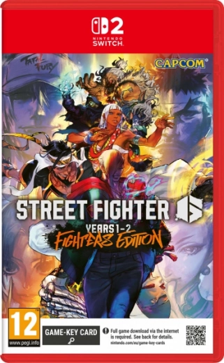 Street Fighter 6 Fighters Edition Year 1–2 (Nintendo Switch 2) – ψηφιακή Game‑Key Card