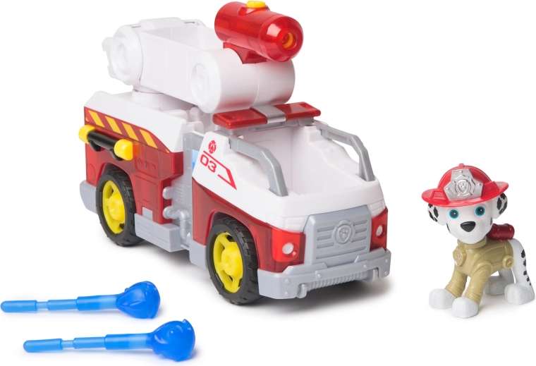 Πυροσβεστικό όχημα του Marshall με υδάτινες βολίδες