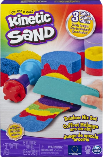 Kinetic Sand – σετ εργαλείων ουράνιου τόξου