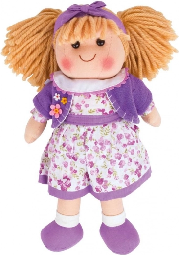 Υφασμάτινη κούκλα Laura 34 cm από την Bigjigs Toys