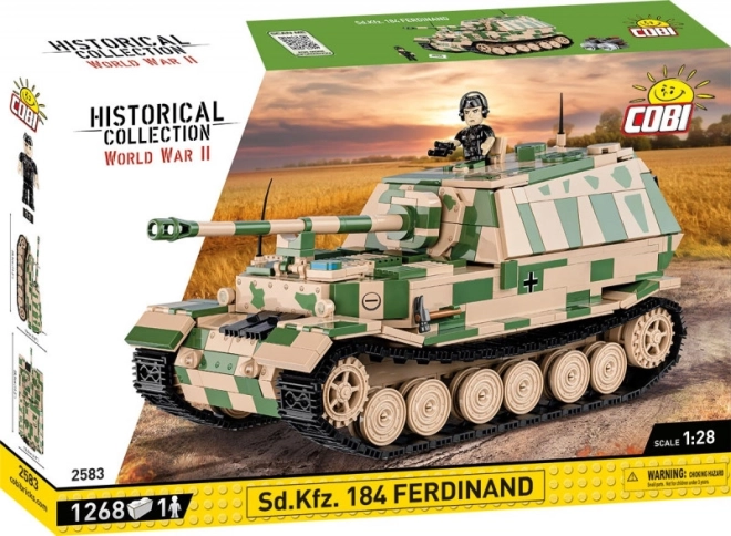 Κατασκευαστικό σετ άρματος Sd.Kfz. 184 Ferdinand 1:28