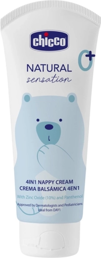 Chicco κρέμα για παιδικούς γλουτούς με ψευδάργυρο και πανθενόλη 100 ml