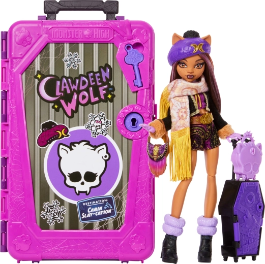 Κούκλα Monster High Clawdeen Wolf – στοιχειωμένες διακοπές με εκπλήξεις